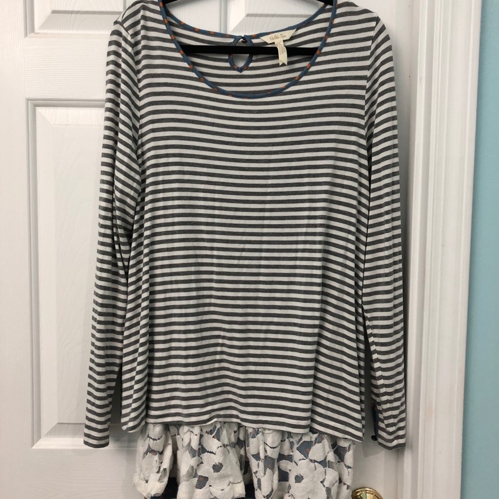 Matilda Jane shirt with tank